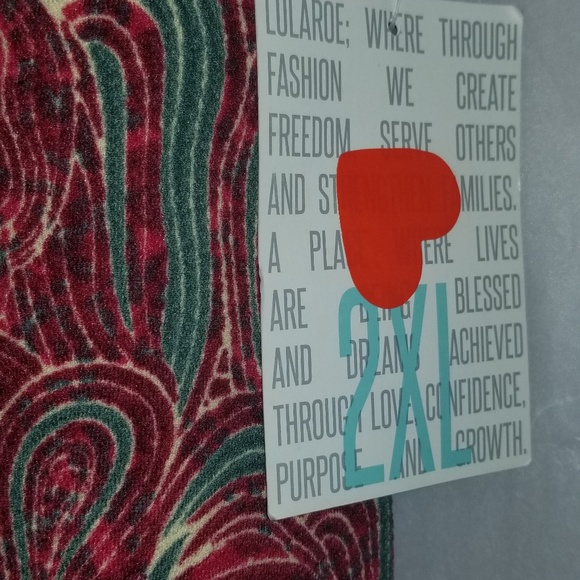 Lularoe 2xl Cassie pencil skirt - Picture 3 of 8